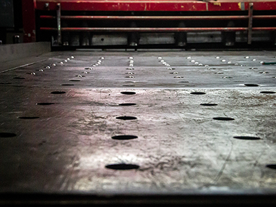 Corte con Guillotina